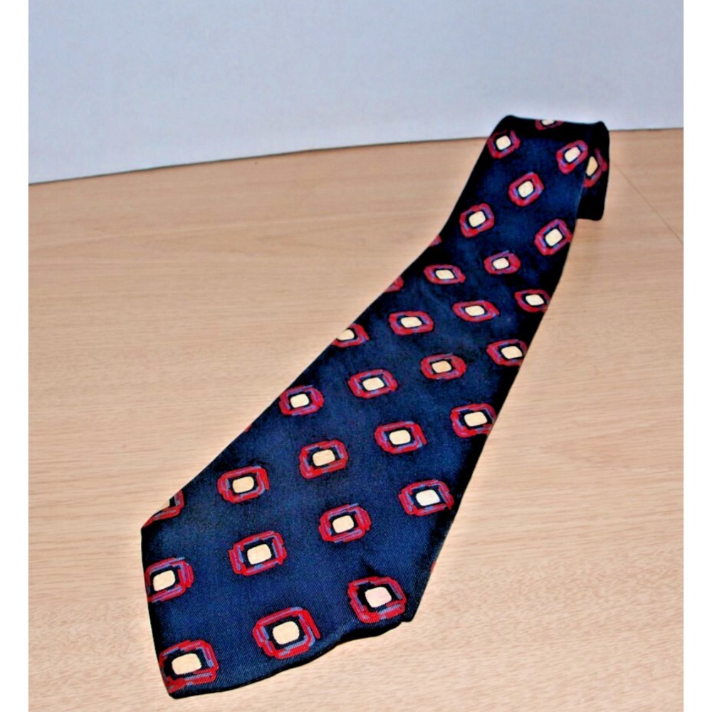 Argencia Neck Tie Mens‎ Blue White Dots